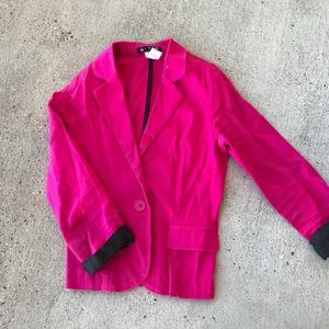 Hot pink blazer